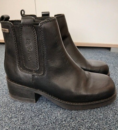 Ladies wrangler leather boots - ladies,