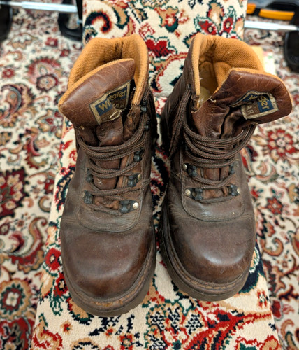 Wrangler brown leather - leather, hiking
