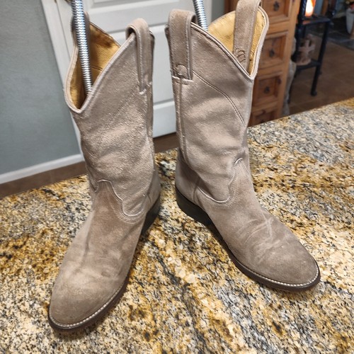 Wrangler suede western boots - western,